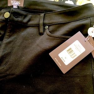 NYDJ extra long black slacks